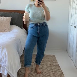 MANGO paper bag waist jeans